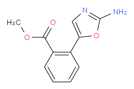 methyl 2-(2-amino-1,3-oxazol-5-yl)benzoate