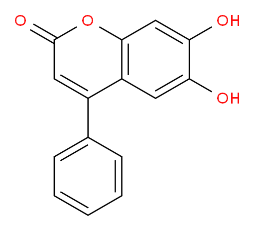 6,7-dihydroxy-4-phenyl-2H-chromen-2-one