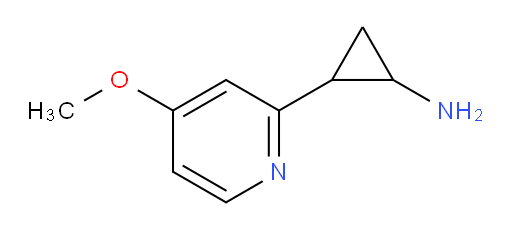 2-(4-methoxypyridin-2-yl)cyclopropan-1-amine
