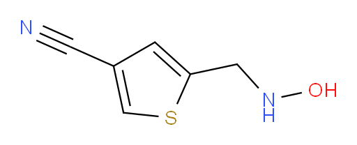 5-[(hydroxyamino)methyl]thiophene-3-carbonitrile