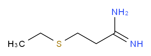 3-(ethylsulfanyl)propanimidamide