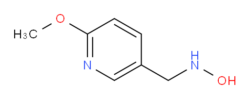 N-[(6-methoxypyridin-3-yl)methyl]hydroxylamine
