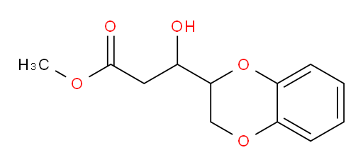 methyl 3-(2,3-dihydro-1,4-benzodioxin-2-yl)-3-hydroxypropanoate