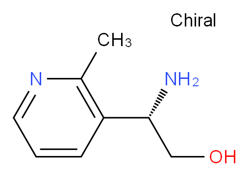 (2S)-2-amino-2-(2-methylpyridin-3-yl)ethan-1-ol