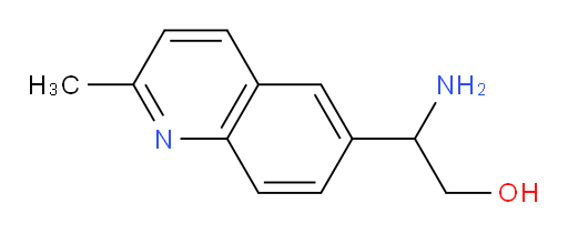2-amino-2-(2-methylquinolin-6-yl)ethan-1-ol