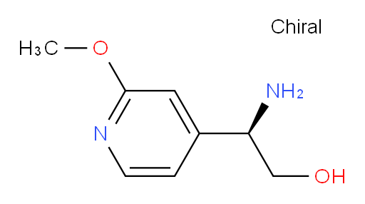 (2R)-2-amino-2-(2-methoxypyridin-4-yl)ethan-1-ol
