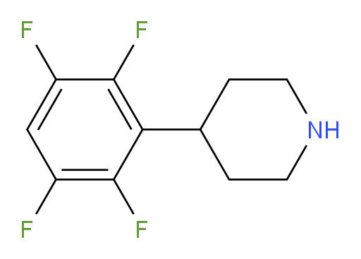 4-(2,3,5,6-tetrafluorophenyl)piperidine