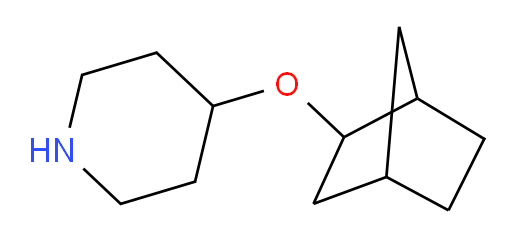 4-{bicyclo[2.2.1]heptan-2-yloxy}piperidine