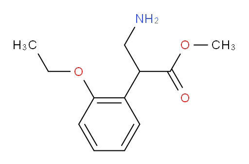 methyl 3-amino-2-(2-ethoxyphenyl)propanoate