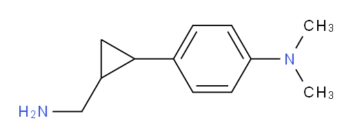 4-[2-(aminomethyl)cyclopropyl]-N,N-dimethylaniline