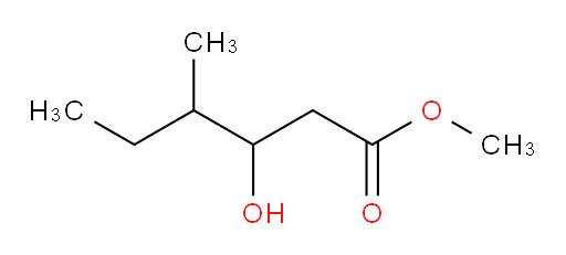 methyl 3-hydroxy-4-methylhexanoate