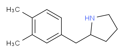 2-[(3,4-dimethylphenyl)methyl]pyrrolidine