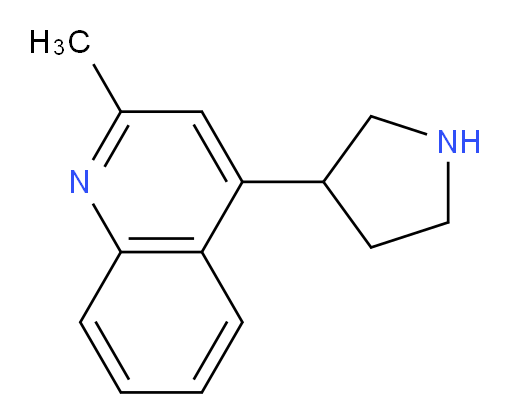 2-methyl-4-(pyrrolidin-3-yl)quinoline