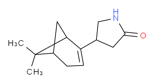 4-{6,6-dimethylbicyclo[3.1.1]hept-2-en-2-yl}pyrrolidin-2-one