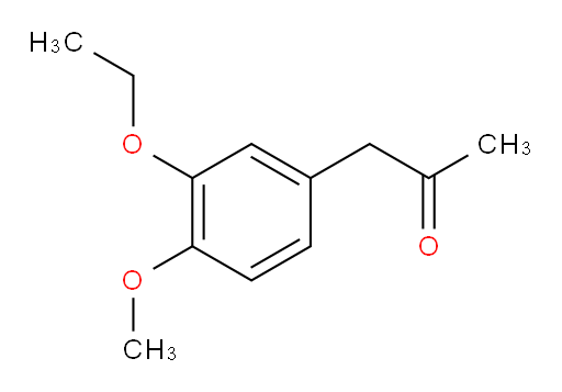 1-(3-ethoxy-4-methoxyphenyl)propan-2-one