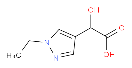 2-(1-ethyl-1H-pyrazol-4-yl)-2-hydroxyacetic acid