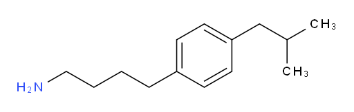 4-[4-(2-methylpropyl)phenyl]butan-1-amine