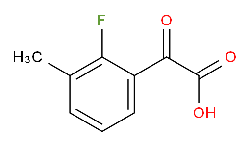 2-(2-fluoro-3-methylphenyl)-2-oxoacetic acid
