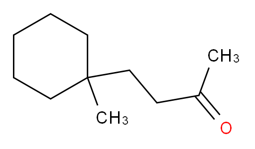 4-(1-methylcyclohexyl)butan-2-one