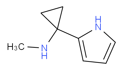 N-methyl-1-(1H-pyrrol-2-yl)cyclopropan-1-amine