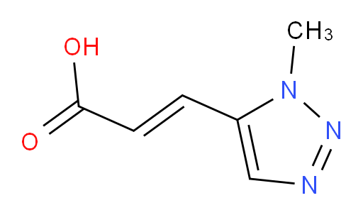 3-(1-methyl-1H-1,2,3-triazol-5-yl)prop-2-enoic acid