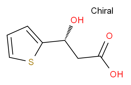 (3R)-3-hydroxy-3-(thiophen-2-yl)propanoic acid