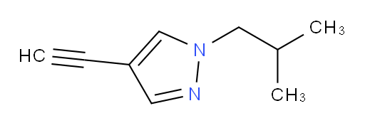 4-ethynyl-1-(2-methylpropyl)-1H-pyrazole