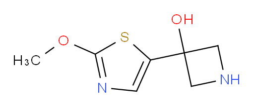 3-(2-methoxy-1,3-thiazol-5-yl)azetidin-3-ol
