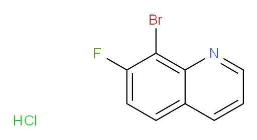 8-bromo-7-fluoroquinoline hydrochloride