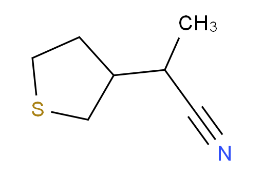 2-(thiolan-3-yl)propanenitrile