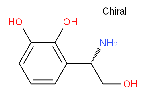 3-[(1S)-1-amino-2-hydroxyethyl]benzene-1,2-diol