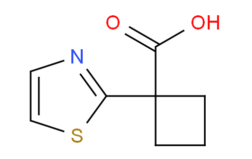 1-(1,3-thiazol-2-yl)cyclobutane-1-carboxylic acid