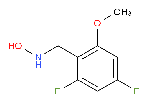 N-[(2,4-difluoro-6-methoxyphenyl)methyl]hydroxylamine