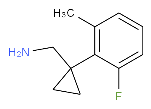[1-(2-fluoro-6-methylphenyl)cyclopropyl]methanamine