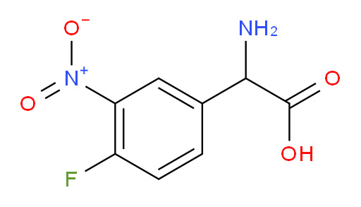 2-amino-2-(4-fluoro-3-nitrophenyl)acetic acid