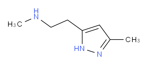 methyl[2-(3-methyl-1H-pyrazol-5-yl)ethyl]amine