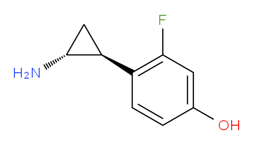 rac-4-[(1R,2S)-2-aminocyclopropyl]-3-fluorophenol