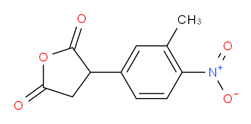 3-(3-methyl-4-nitrophenyl)oxolane-2,5-dione