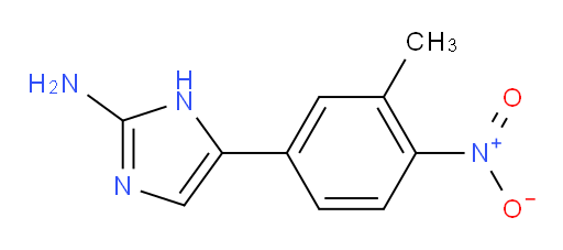 5-(3-methyl-4-nitrophenyl)-1H-imidazol-2-amine