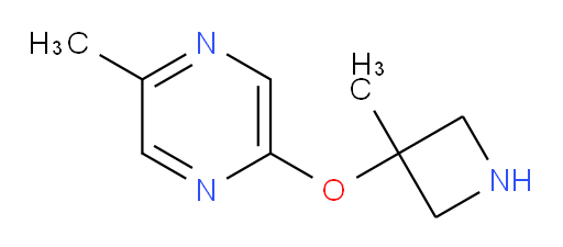 2-methyl-5-[(3-methylazetidin-3-yl)oxy]pyrazine