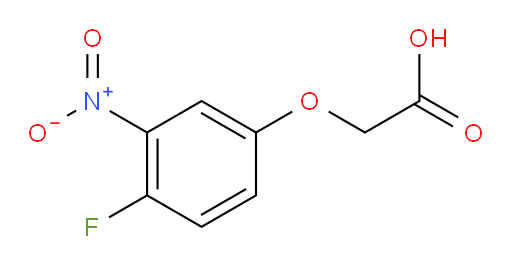 2-(4-fluoro-3-nitrophenoxy)acetic acid