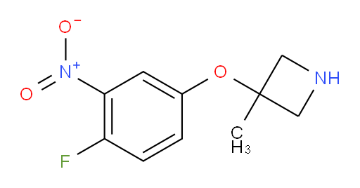 3-(4-fluoro-3-nitrophenoxy)-3-methylazetidine