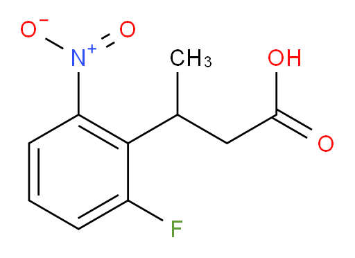 3-(2-fluoro-6-nitrophenyl)butanoic acid