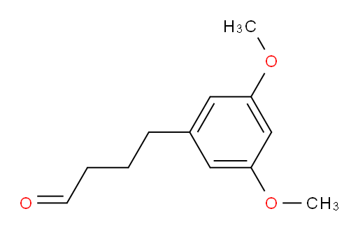4-(3,5-dimethoxyphenyl)butanal