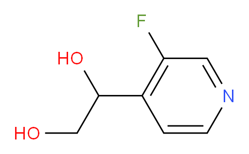 1-(3-fluoropyridin-4-yl)ethane-1,2-diol