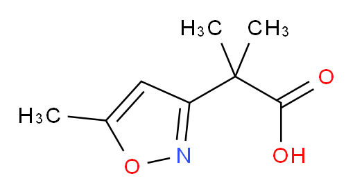 2-methyl-2-(5-methyl-1,2-oxazol-3-yl)propanoic acid