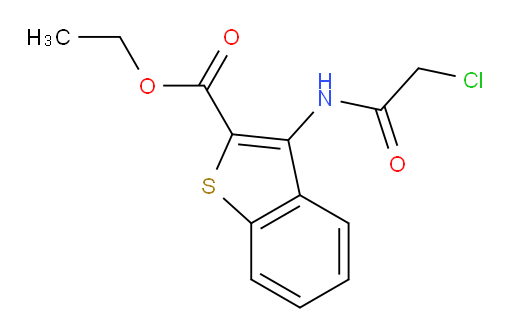 ethyl 3-(2-chloroacetamido)-1-benzothiophene-2-carboxylate
