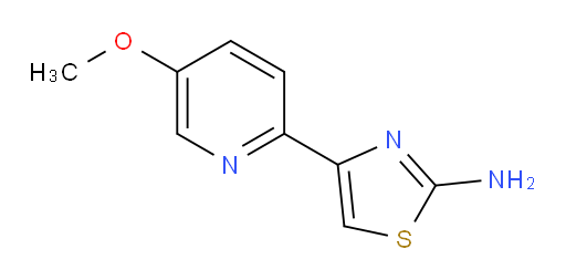 4-(5-methoxypyridin-2-yl)-1,3-thiazol-2-amine