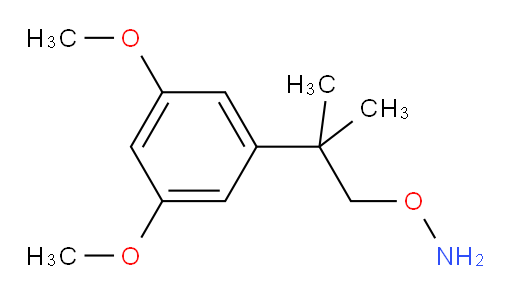 O-[2-(3,5-dimethoxyphenyl)-2-methylpropyl]hydroxylamine