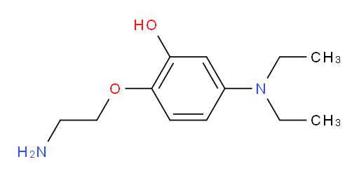 2-(2-aminoethoxy)-5-(diethylamino)phenol